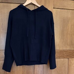 a new day Women's Black Hooded Sweater